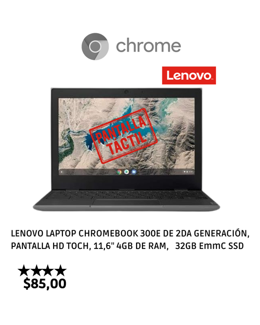 Lenovo Chromebook 300e 2ª Gen (2 en 1) 🚀